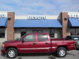 2005 Sport Red Metallic GMC Sierra 1500 SLE Crew Cab 4x4 #43647324