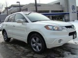 2008 White Diamond Pearl Acura RDX Technology #43647136