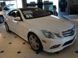 2010 Mercedes-Benz E 550 Coupe Front 3/4 View