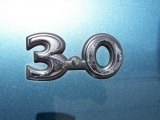 2001 Jaguar S-Type 3.0 Marks and Logos