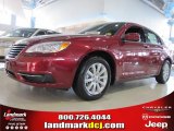2011 Deep Cherry Red Crystal Pearl Chrysler 200 Touring #43647205