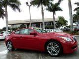 2008 Vibrant Red Infiniti G 37 Coupe #43646735