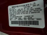 2008 G Color Code for Vibrant Red - Color Code: A54