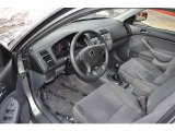 2005 Honda Civic Hybrid Sedan Gray Interior