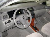 2005 Toyota Corolla LE Light Gray Interior