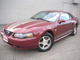 2004 40th Anniversary Crimson Red Metallic Ford Mustang V6 Coupe #43646870