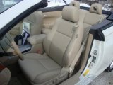 2007 Toyota Solara SLE V6 Convertible Ivory Interior