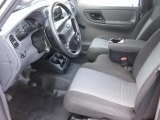 2003 Ford Ranger XL Regular Cab 4x4 Dark Graphite Interior