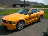 Grabber Orange Ford Mustang in 2008