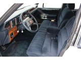 1989 Lincoln Town Car  Dark Blue Interior