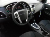 2011 Chrysler 200 Touring Black Interior