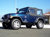 2003 Patriot Blue Jeep Wrangler X 4x4 #43781640