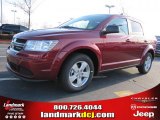 2011 Deep Cherry Red Crystal Pearl Dodge Journey Express #43781364