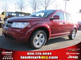 2011 Deep Cherry Red Crystal Pearl Dodge Journey Mainstreet #43781365