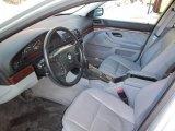 2001 BMW 5 Series 540i Sport Wagon Grey Interior