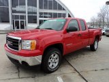 2007 Fire Red GMC Sierra 1500 SLE Extended Cab 4x4 #43781727