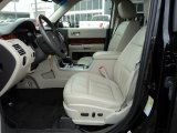 2010 Ford Flex Limited Medium Light Stone Interior
