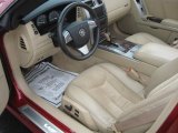 2009 Cadillac XLR V Series Roadster Cashmere/Ebony Interior