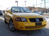 2005 Sunburst Yellow Nissan Sentra SE-R Spec V #43782236