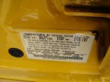 2005 Sentra Color Code for Sunburst Yellow - Color Code: E10