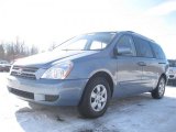 2010 Glacier Blue Kia Sedona LX #43782269