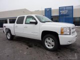 2011 Summit White Chevrolet Silverado 1500 LT Crew Cab 4x4 #43781481