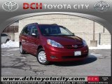 2007 Salsa Red Pearl Toyota Sienna LE #43782429
