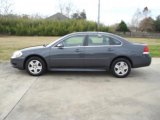 2010 Cyber Gray Metallic Chevrolet Impala LS #43781841