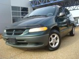 Forest Green Pearlcoat Dodge Caravan in 1999