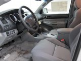 2011 Toyota Tacoma V6 TRD Access Cab 4x4 Graphite Gray Interior