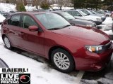 2010 Camellia Red Pearl Subaru Impreza 2.5i Premium Wagon #43879816