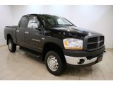 2006 Black Dodge Ram 2500 ST Quad Cab 4x4 #43881053