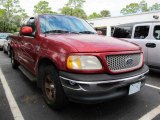 1999 Toreador Red Metallic Ford F150 XLT Extended Cab #43879870
