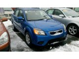 2010 Sapphire Blue Kia Rio LX Sedan #43879905