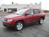 2011 Deep Cherry Red Crystal Pearl Jeep Compass 2.0 Latitude #43880735