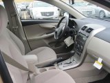 2011 Toyota Corolla LE Bisque Interior