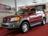2004 Toyota Sequoia Salsa Red Pearl