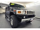 2008 Black Hummer H2 SUV #43880112