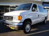 2007 Oxford White Ford E Series Van E350 Passenger #4385597