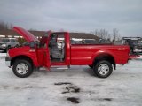 2006 Red Clearcoat Ford F350 Super Duty XL Regular Cab 4x4 #43880980