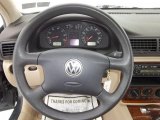 2001 Volkswagen Passat GLS Sedan Steering Wheel