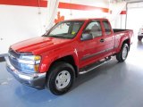 2004 Victory Red Chevrolet Colorado LS Extended Cab #43990519