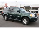 2001 Imperial Jade Mica Toyota Sequoia Limited 4x4 #43990525