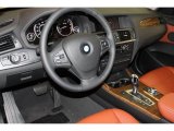 2011 BMW X3 xDrive 28i Chestnut Nevada Leather Interior