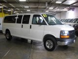 2007 Summit White Chevrolet Express LS 3500 Extended Passenger Van #43990622