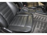 1984 BMW 6 Series 633CSi Black Interior