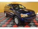 2003 Indigo Ink Pearl Toyota Highlander V6 4WD #43991438