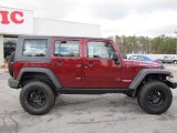 2007 Jeep Wrangler Unlimited Rubicon 4x4 Custom Wheels
