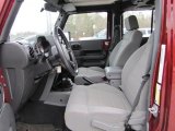 2007 Jeep Wrangler Unlimited Rubicon 4x4 Dark Slate Gray/Medium Slate Gray Interior