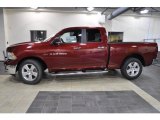 2011 Deep Cherry Red Crystal Pearl Dodge Ram 1500 Big Horn Quad Cab #43991159